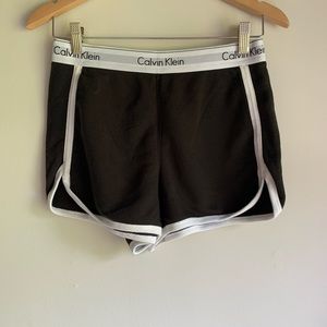 CALVIN KLEIN BLACK SLEEP SHORTS